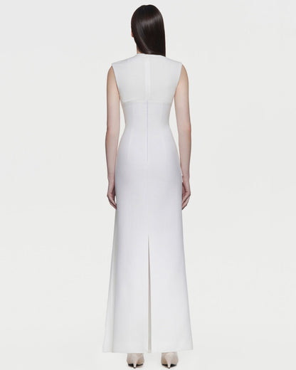 Aaron Maxi Dress White