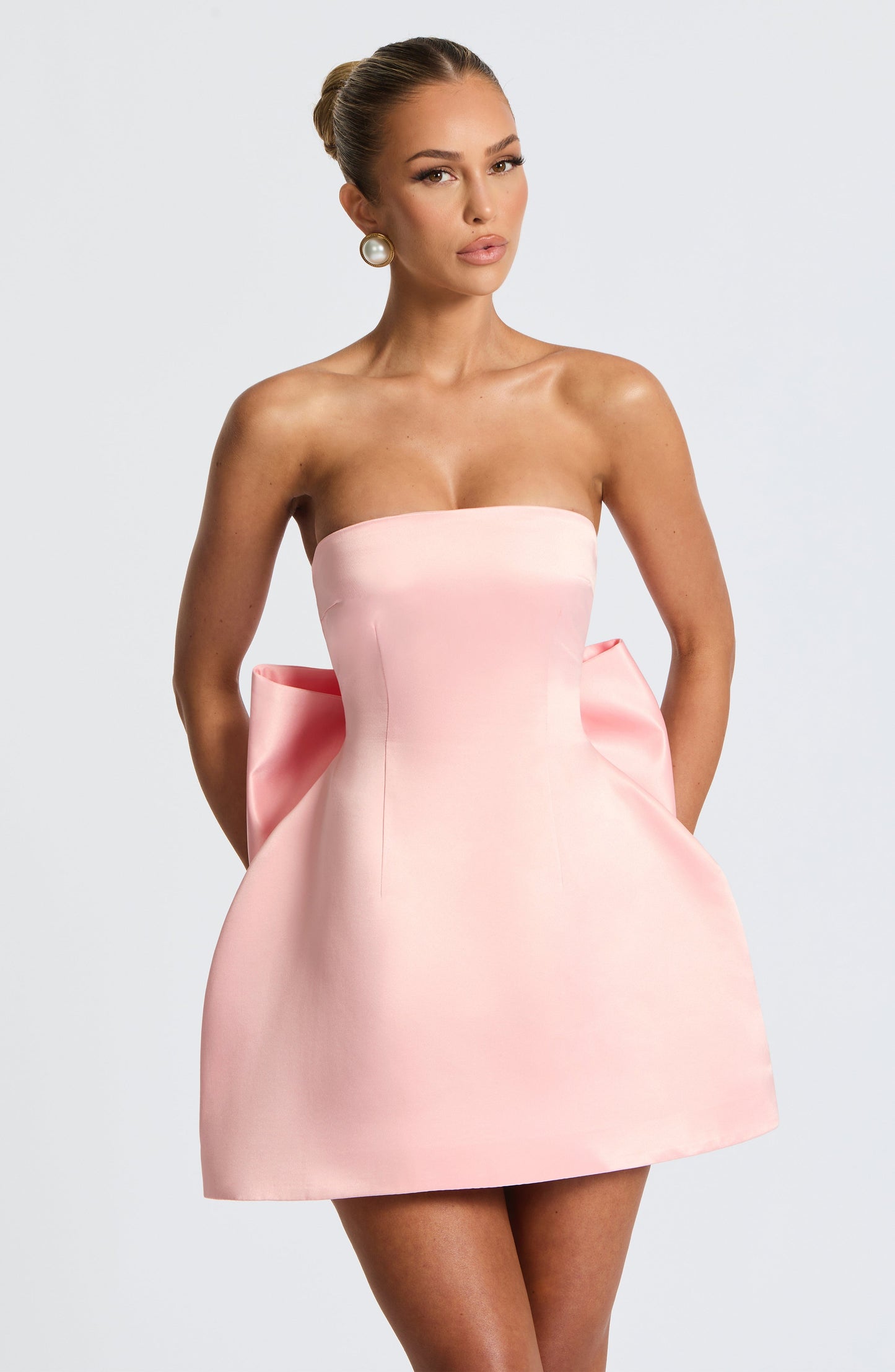 Abbey Mini Dress Blush