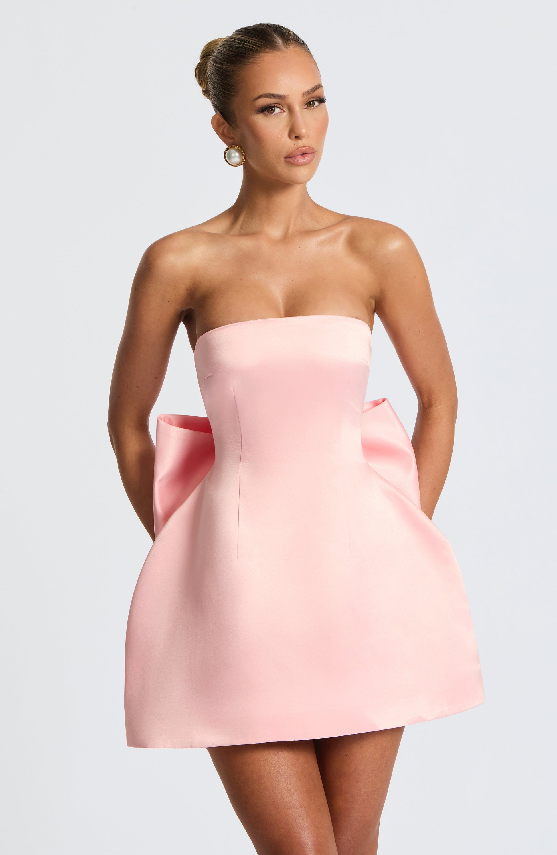 Abbey Mini Dress Blush