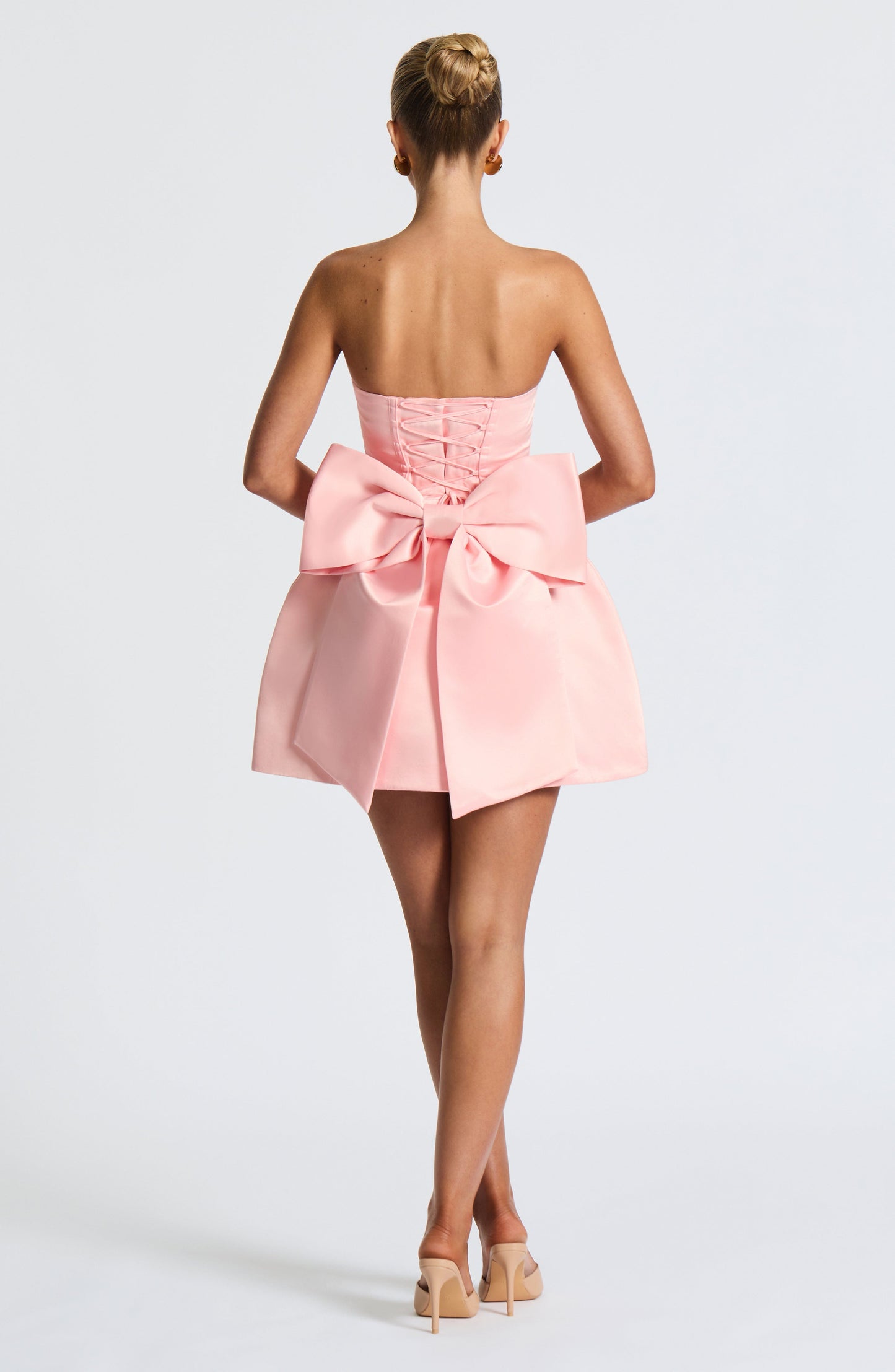 Abbey Mini Dress Blush