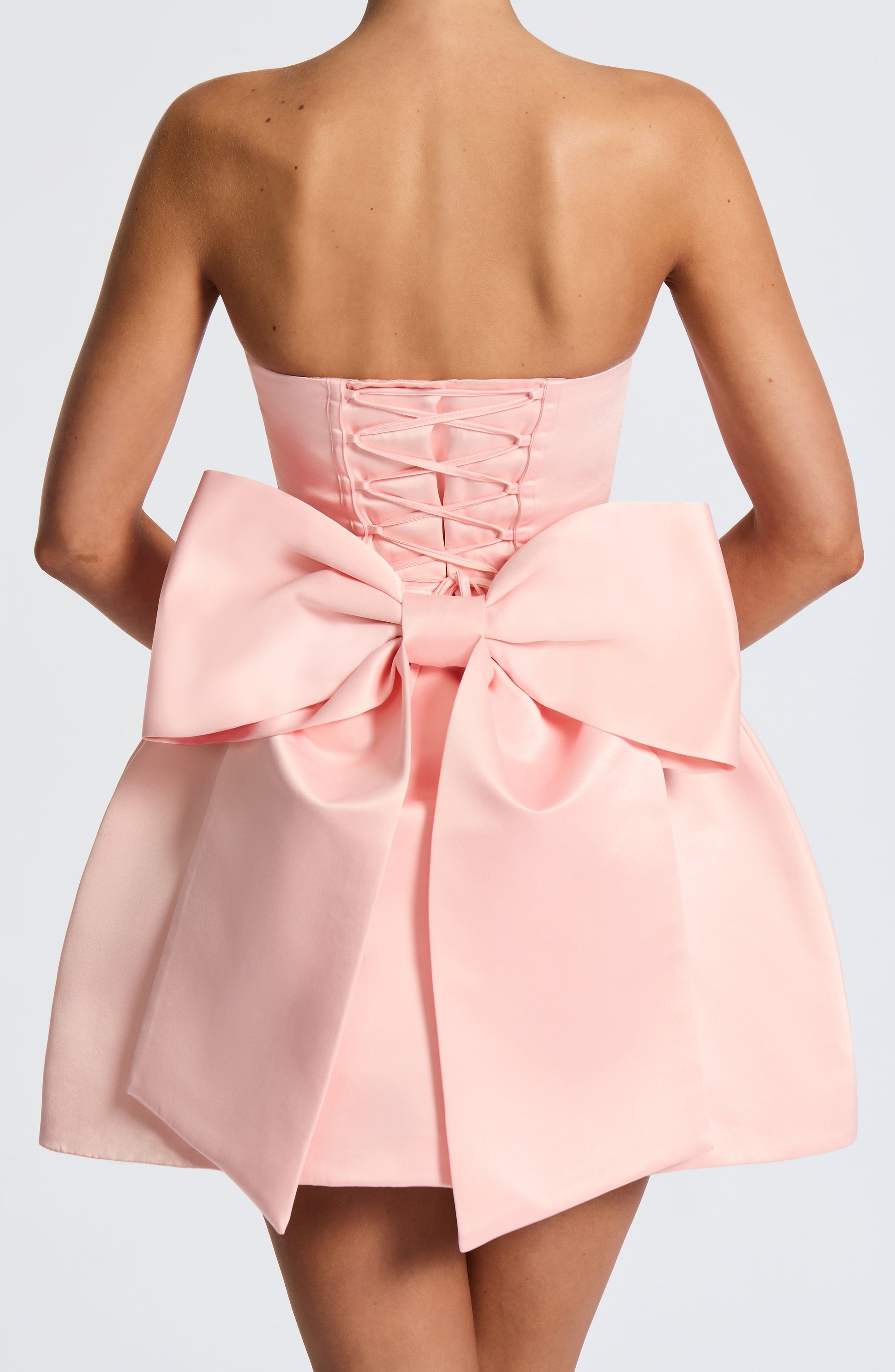 Abbey Mini Dress Blush