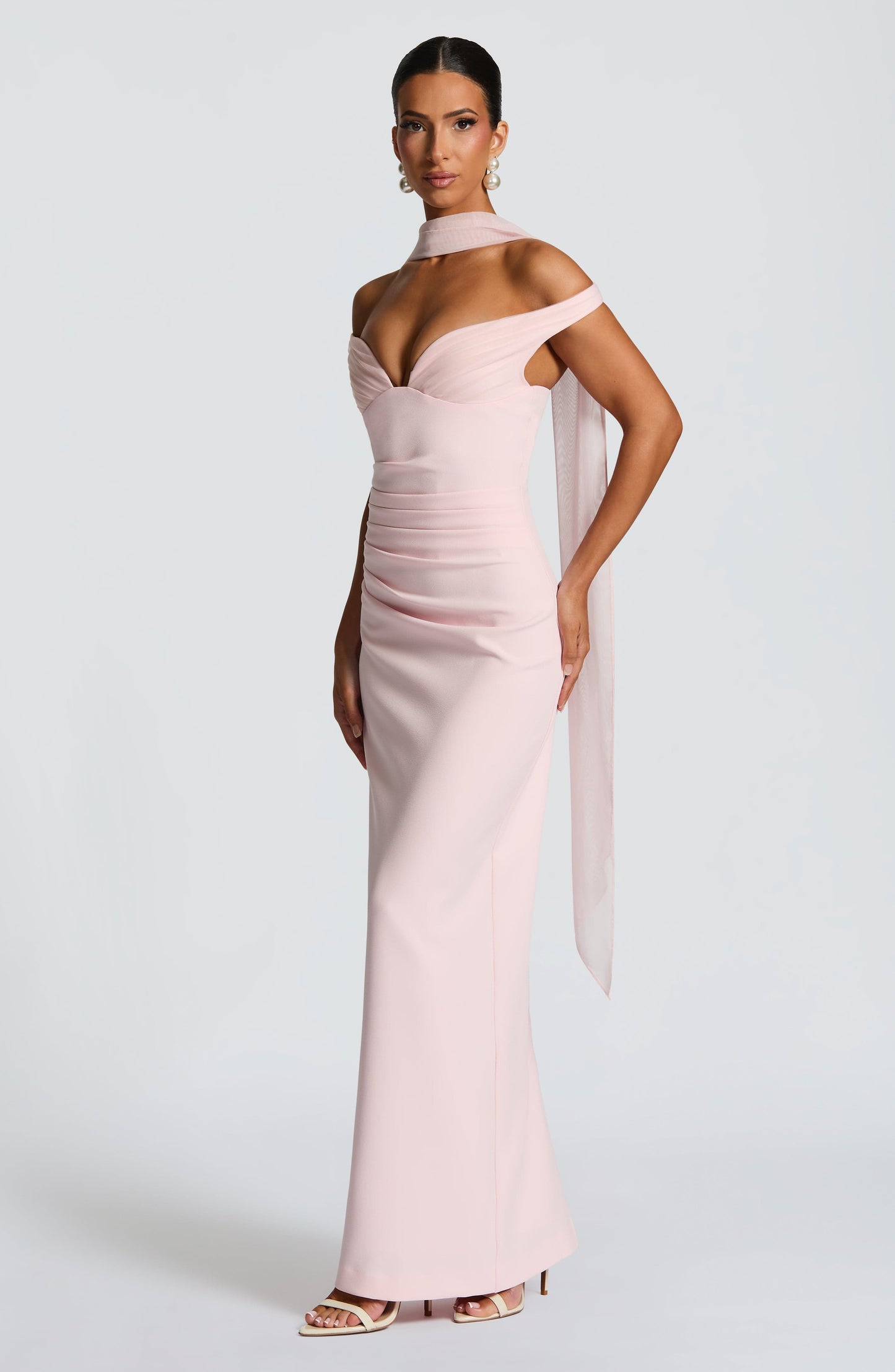 Abigail Maxi Dress Blush