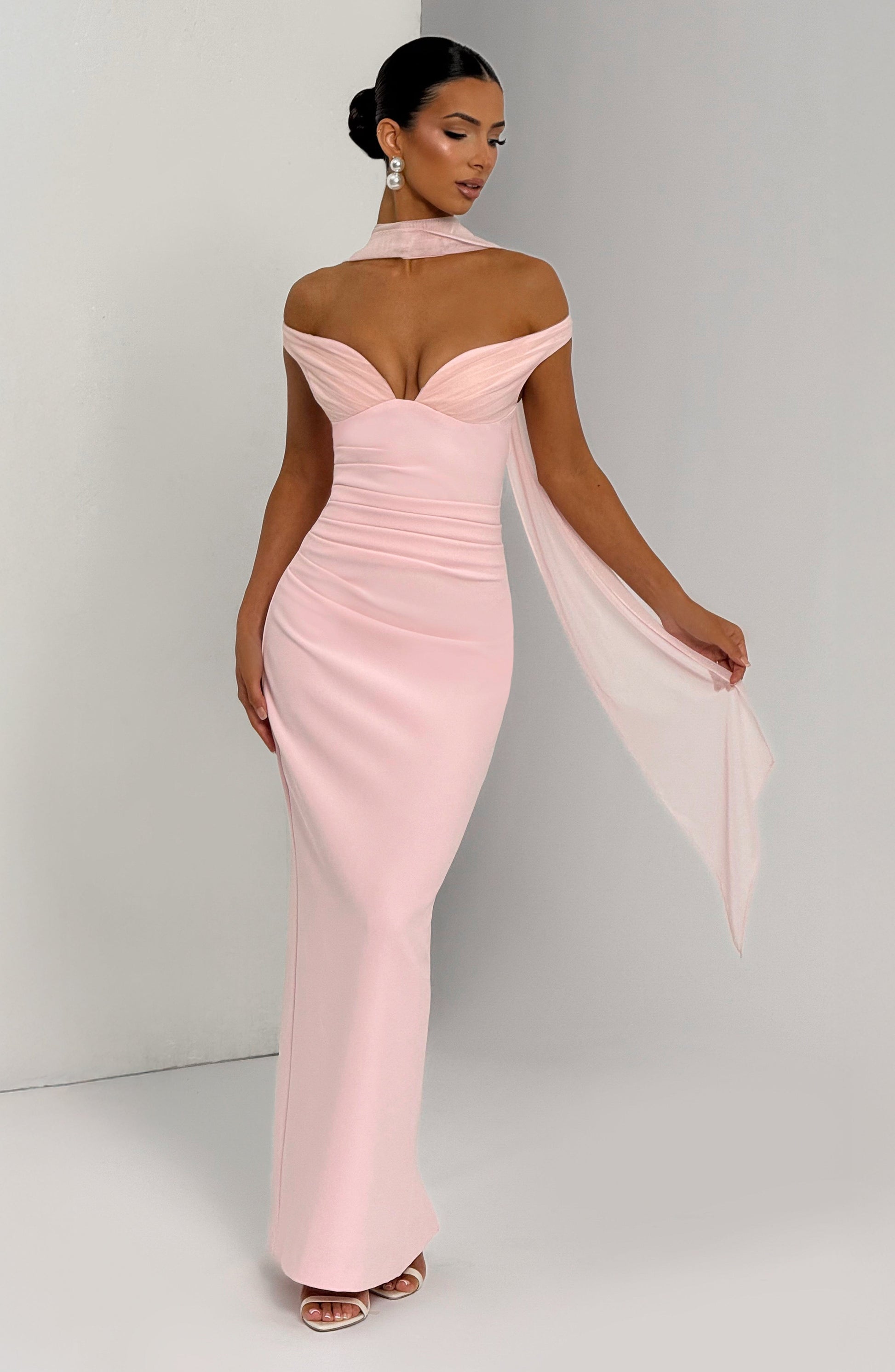 Abigail Maxi Dress Blush