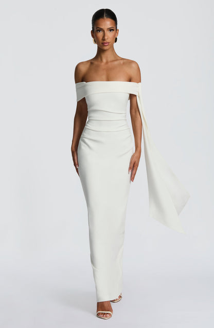 Addie Maxi Dress Ivory