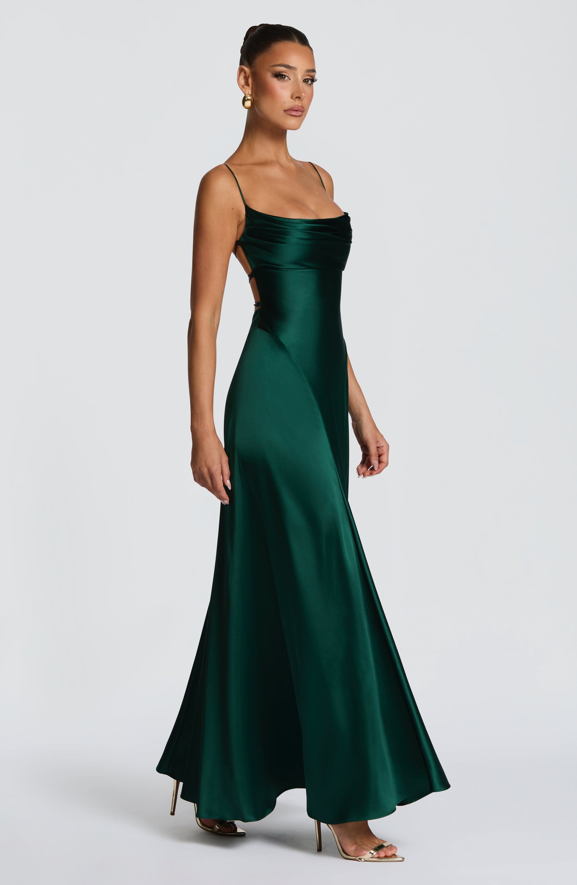Adelina Maxi Dress Emerald