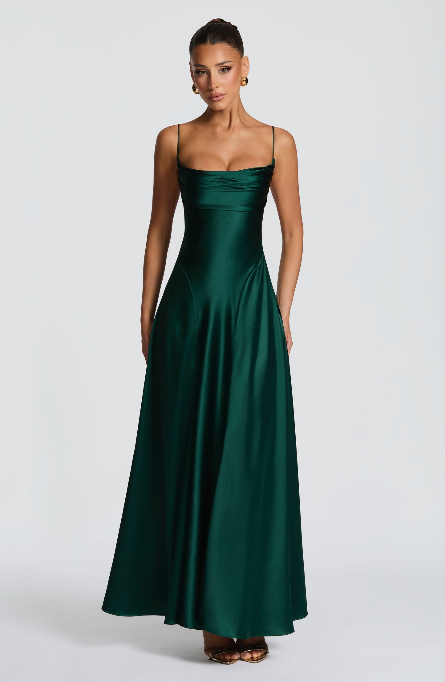 Adelina Maxi Dress Emerald