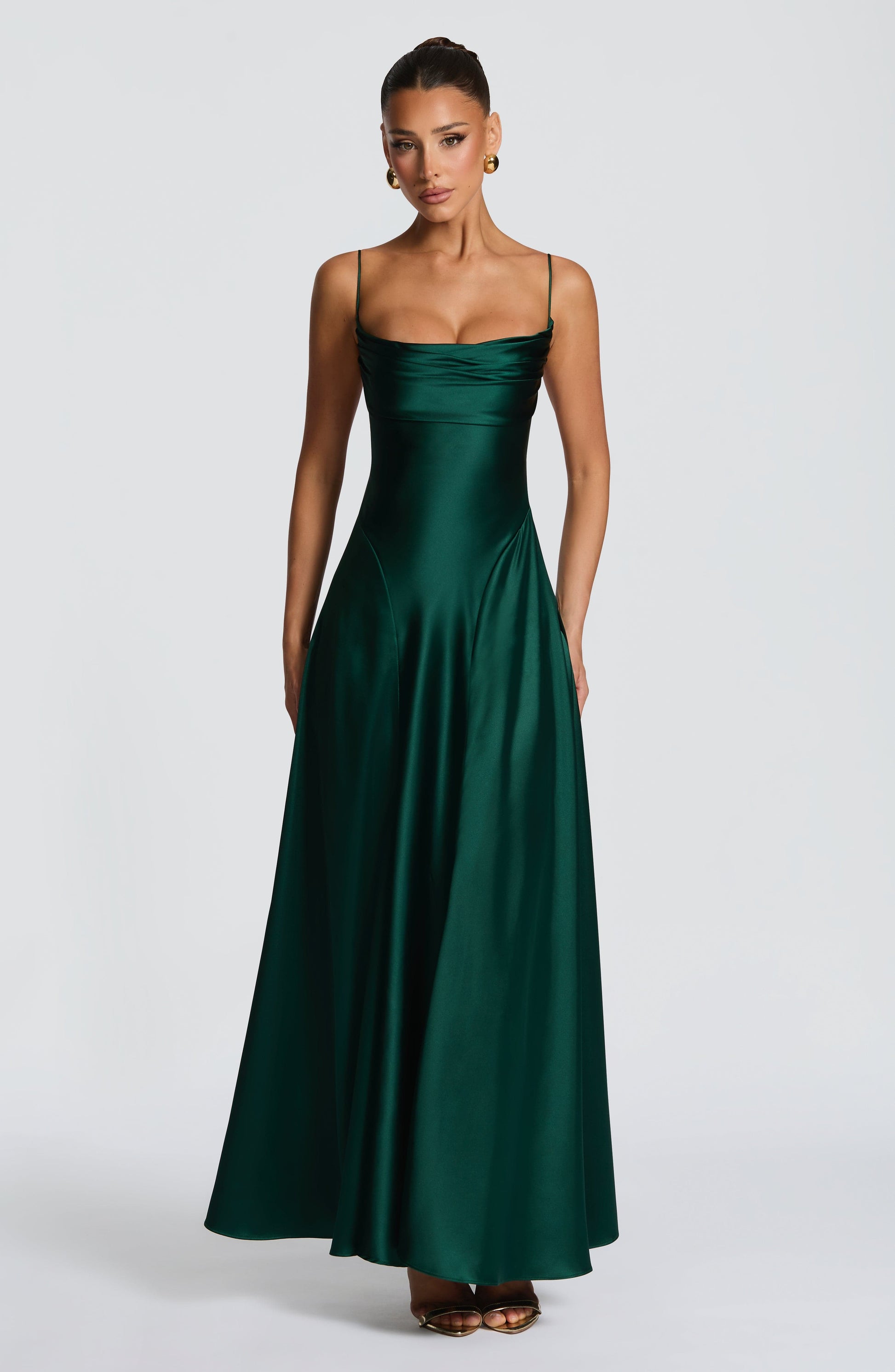 Adelina Maxi Dress Emerald