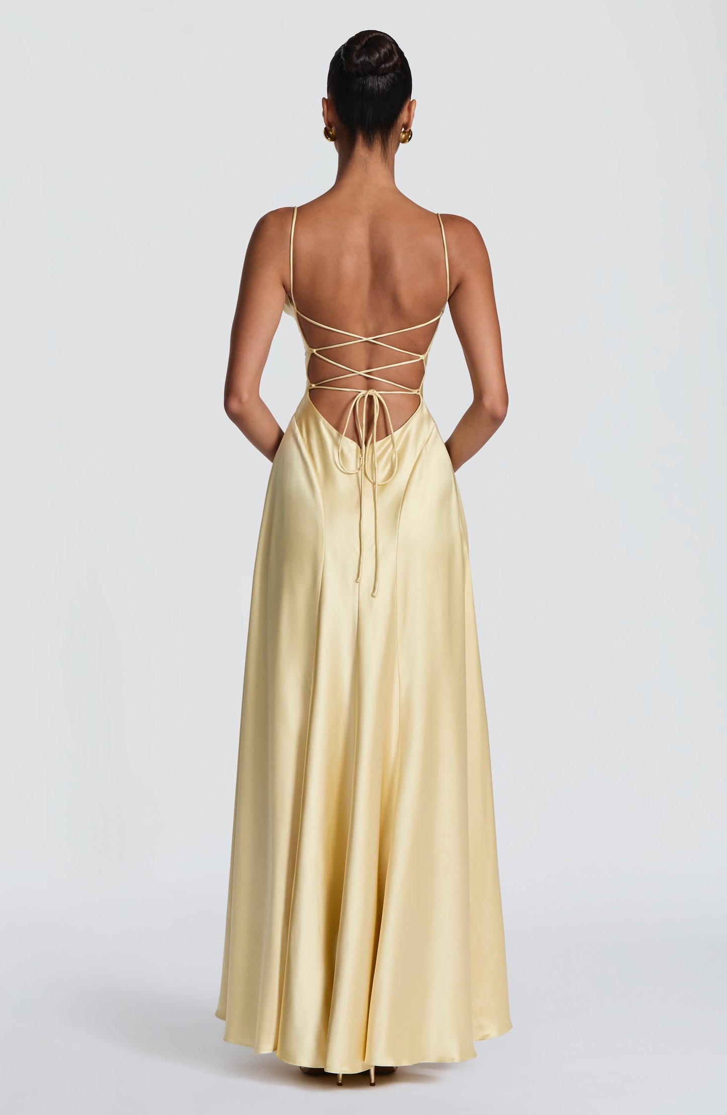 Adelina Maxi Dress Lemon