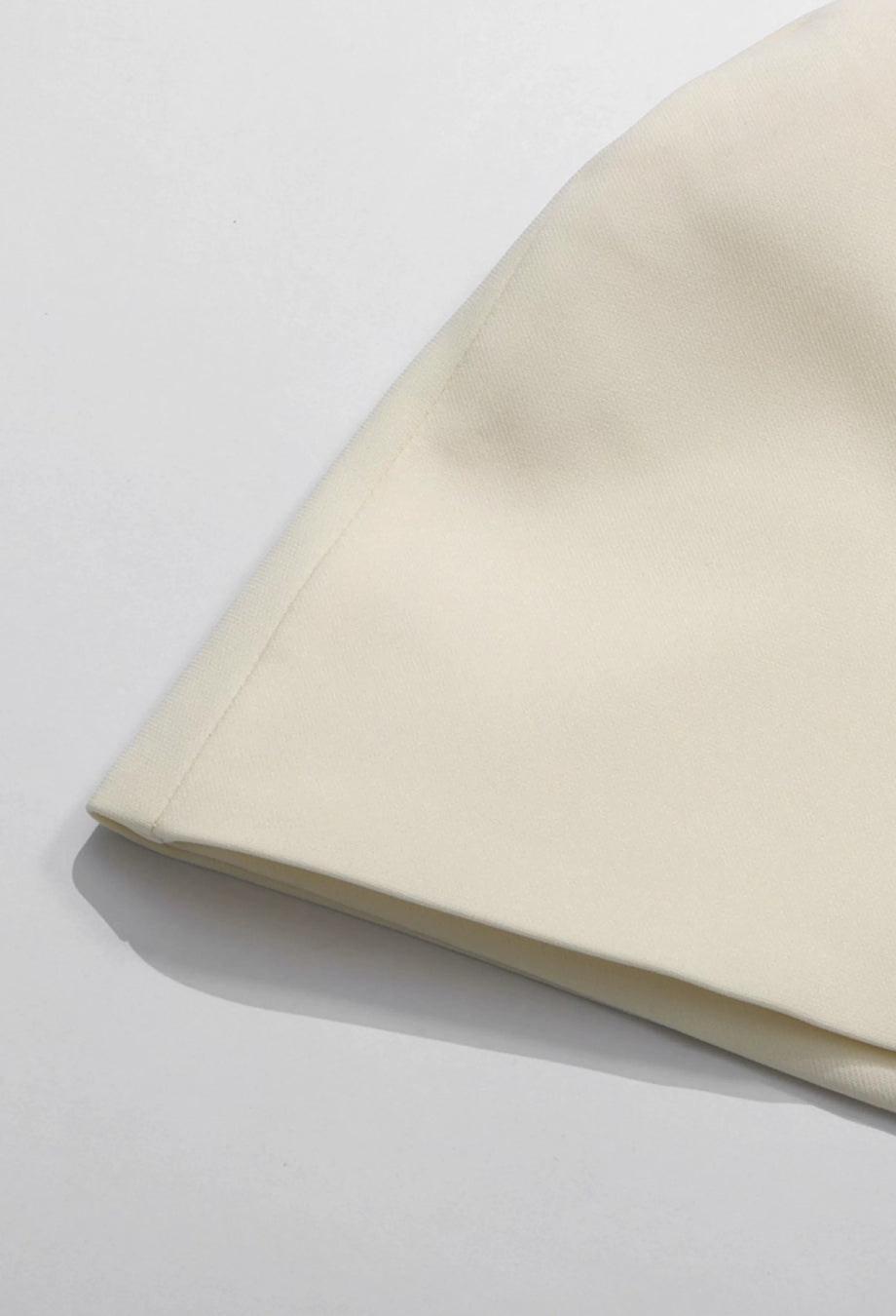 Adelphia Cream Formal Midi Dress with Shawl