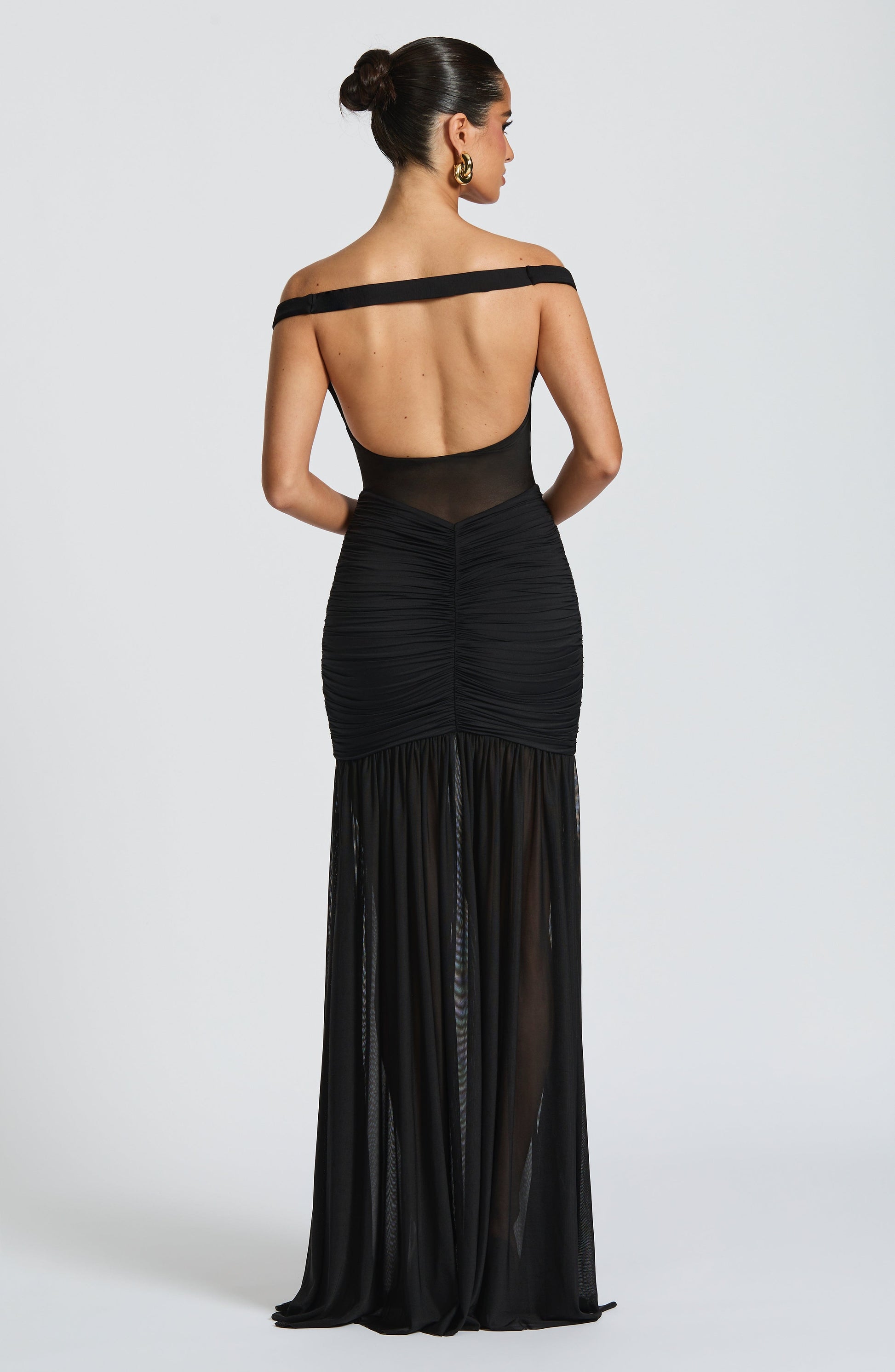 Alaia Maxi Dress Black