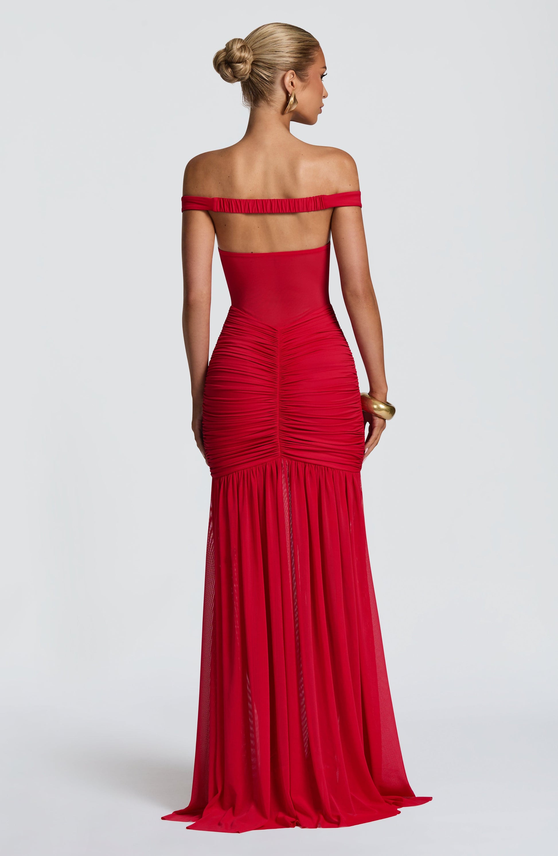 Alaia Maxi Dress Red
