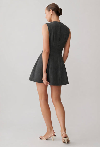 Alana Mini Dress Grey
