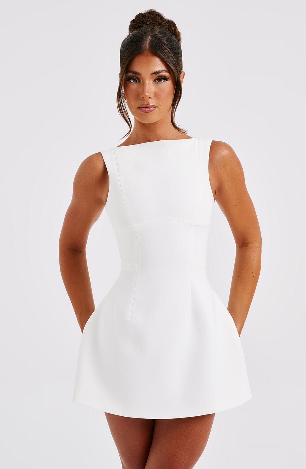 Alana Mini Dress Ivory