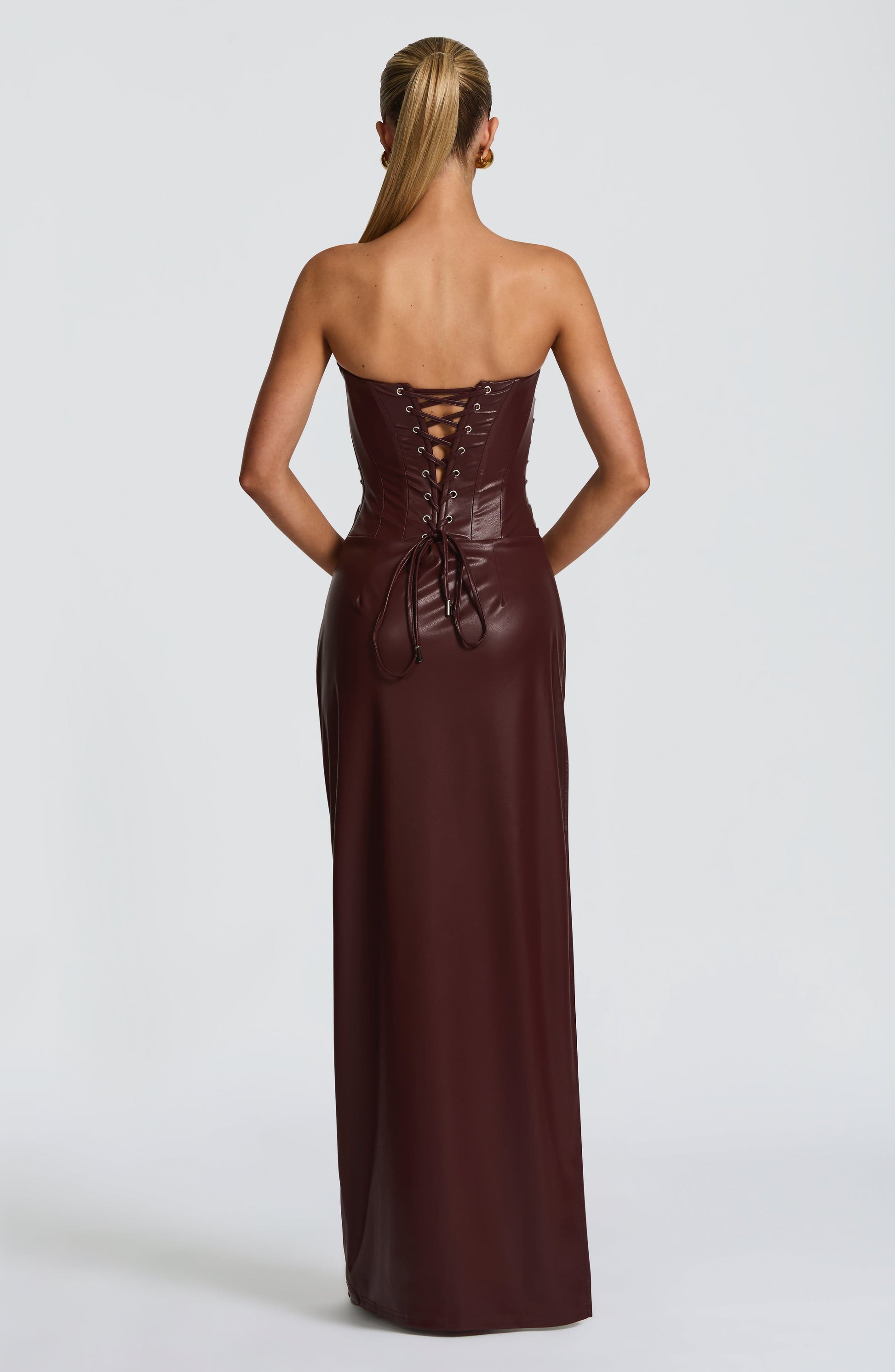Alba Maxi Dress Burgundy