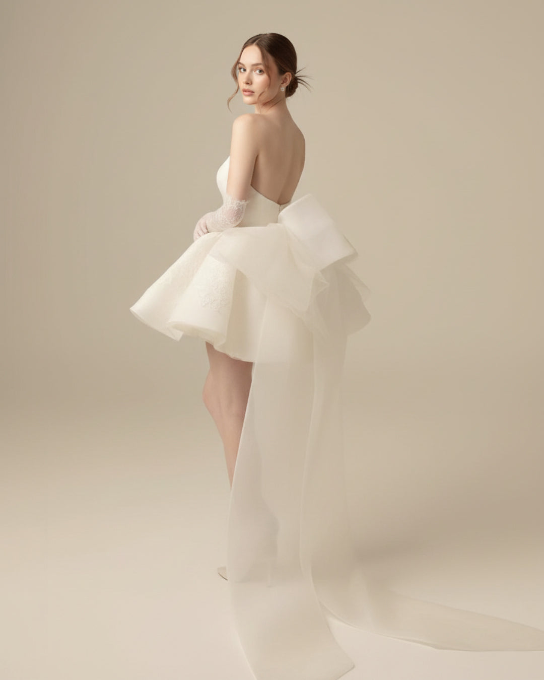 Allison Mini Dress Ivory