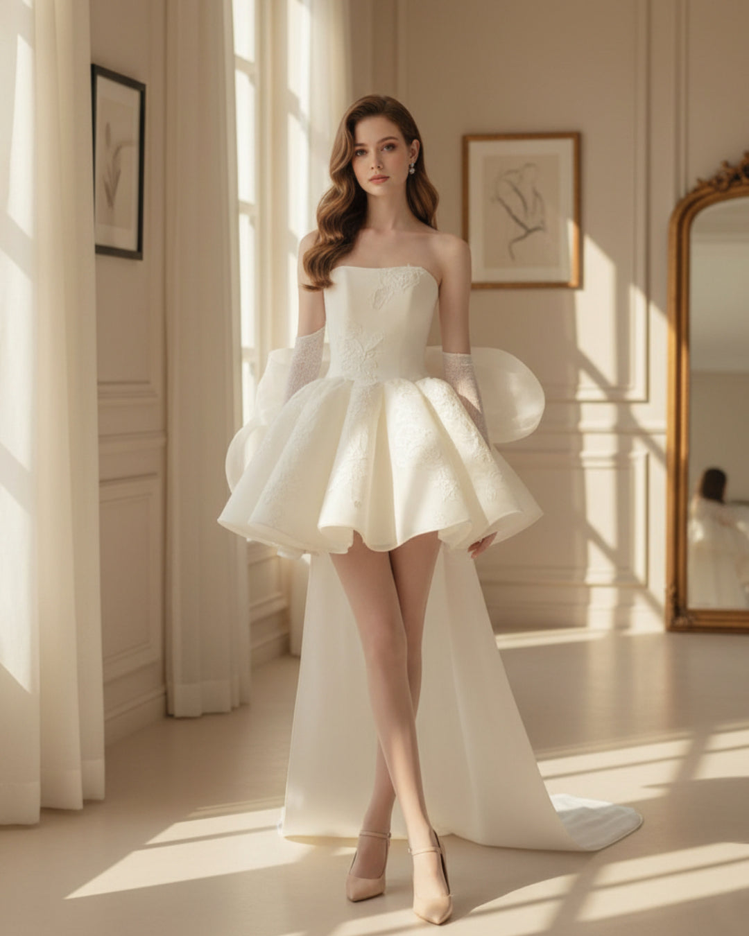 Allison Mini Dress Ivory