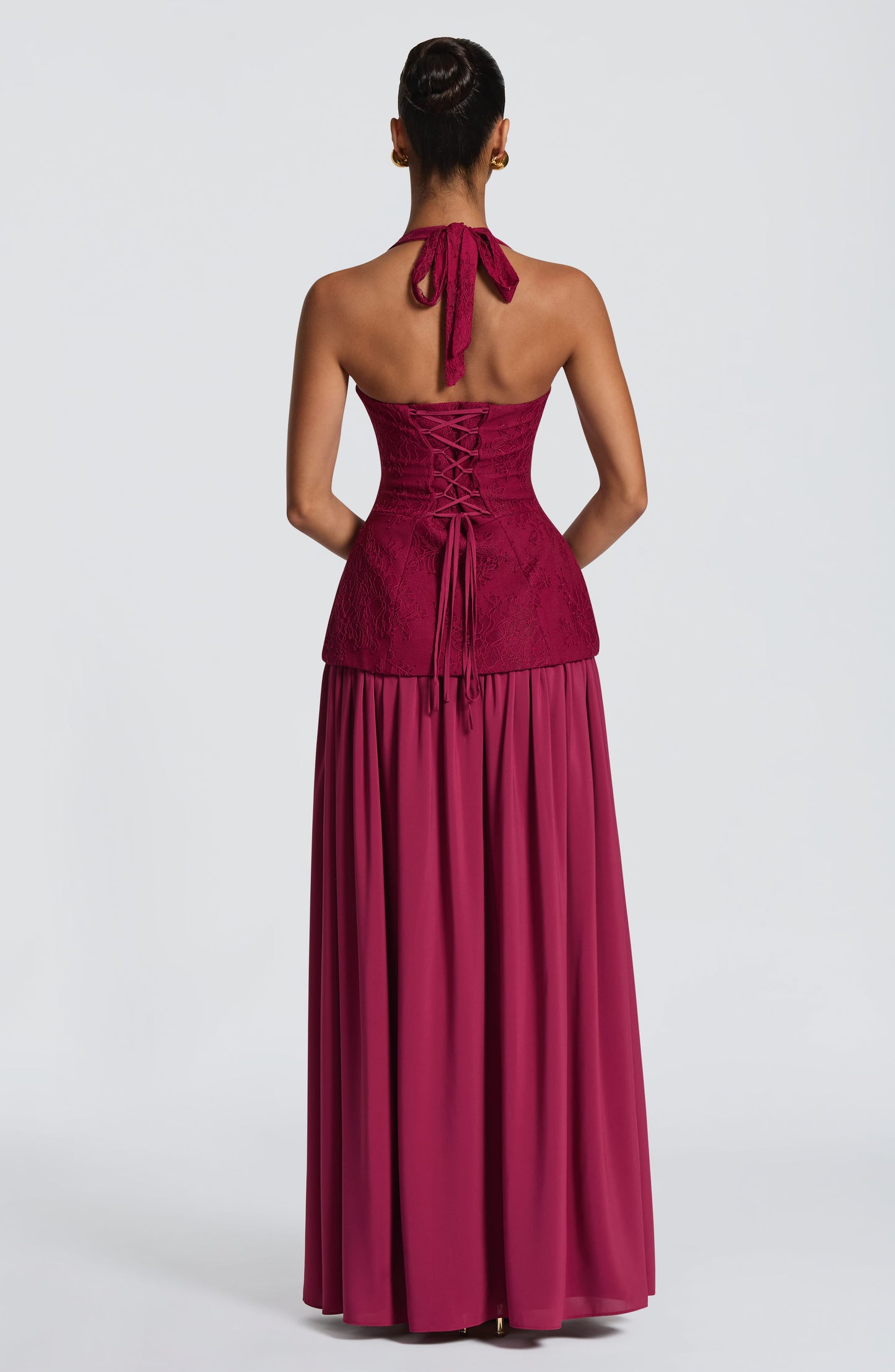 Almira Maxi Dress Mulberry