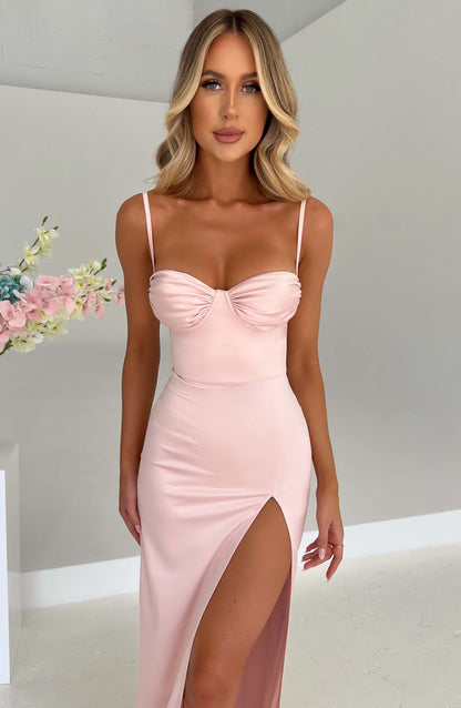 Alora Maxi Dress Blush