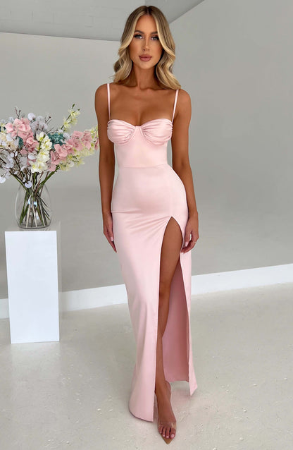 Alora Maxi Dress Blush