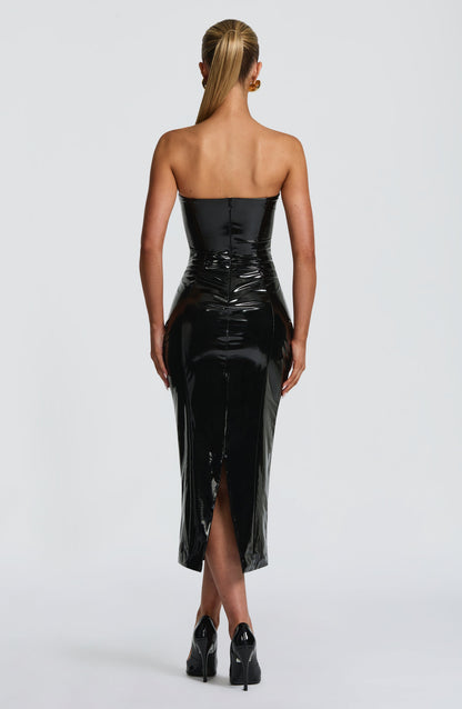 Amala Midi Dress Black