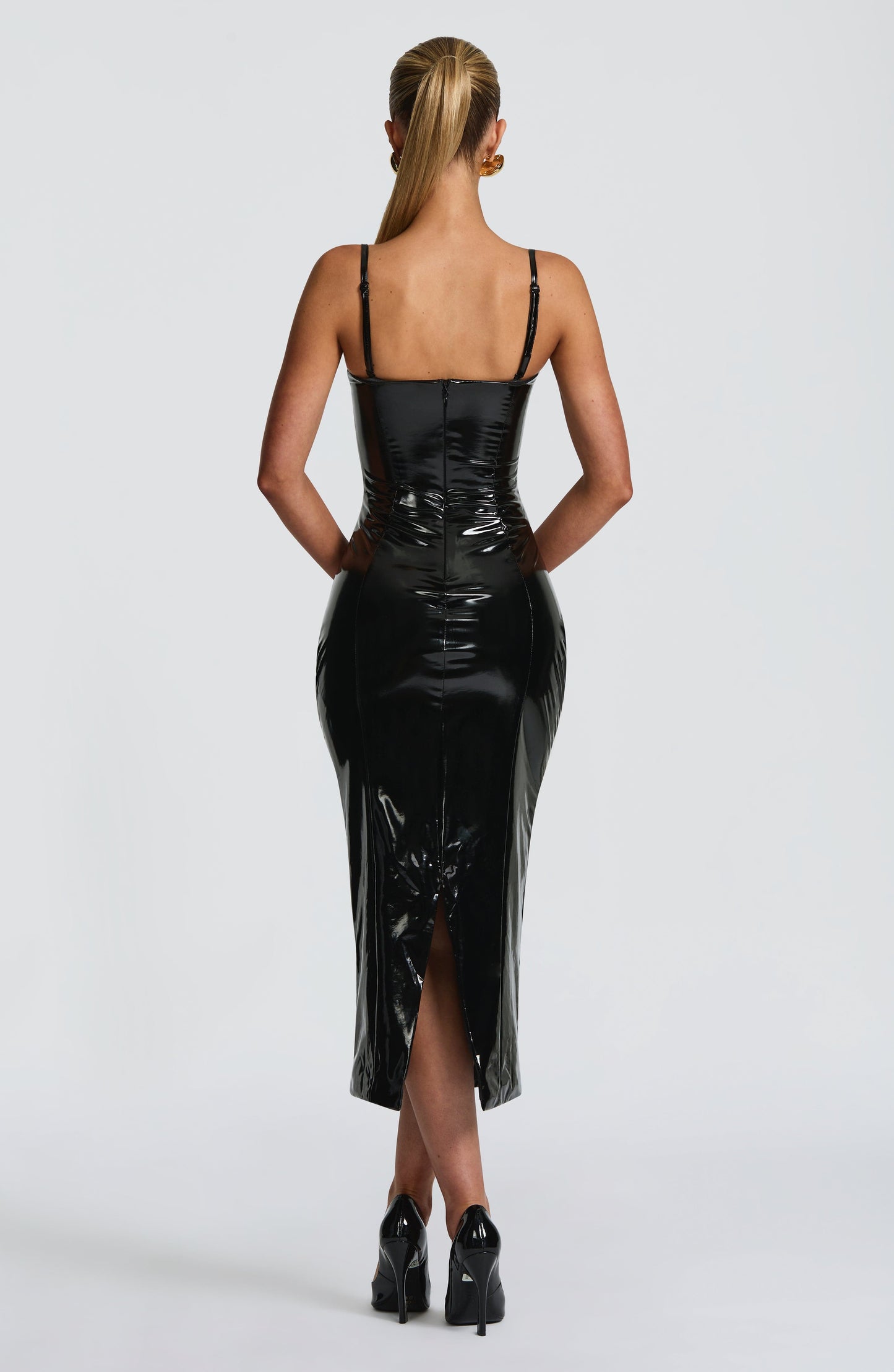 Amala Midi Dress Black