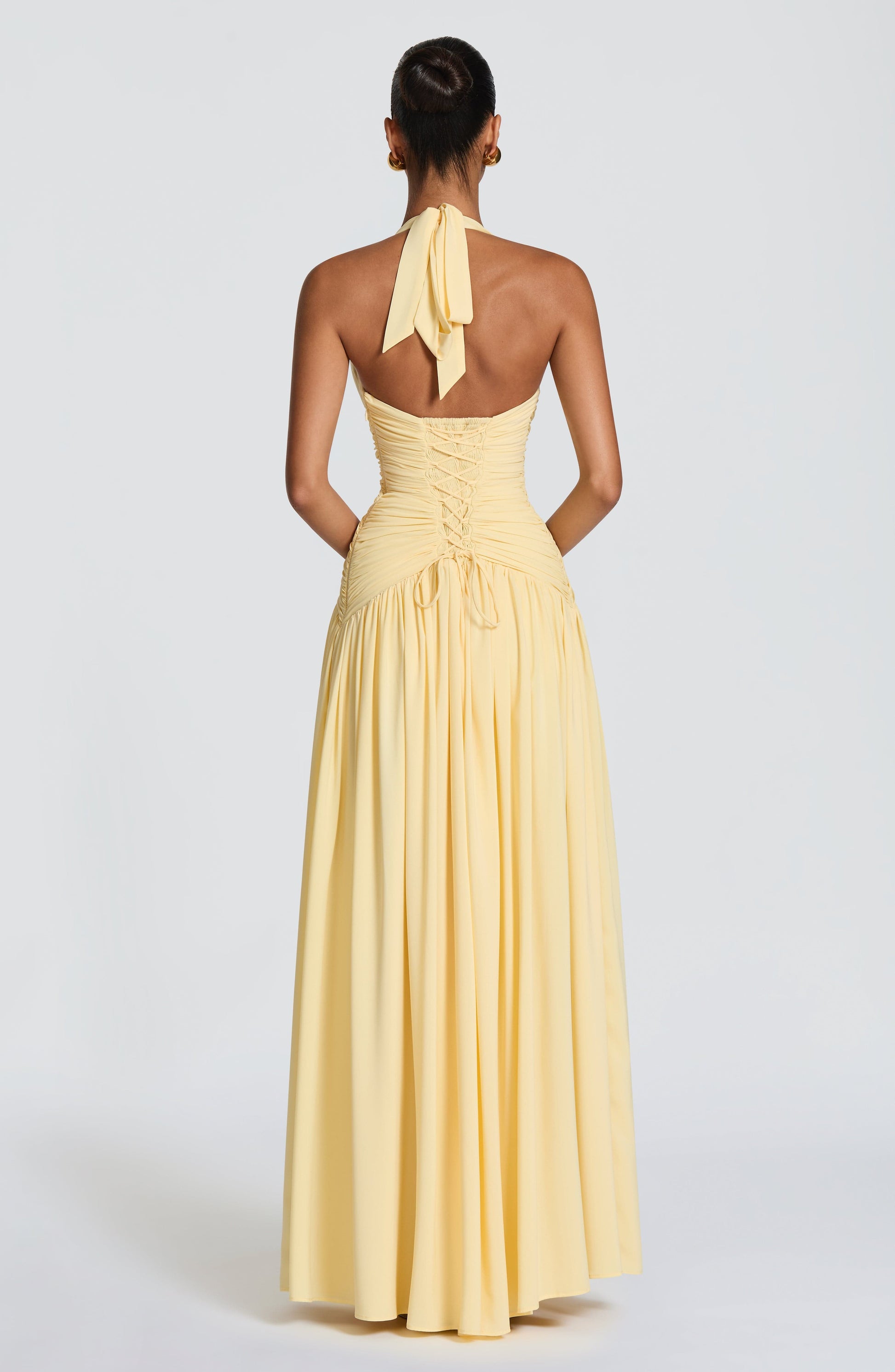 Amaris Maxi Dress Lemon