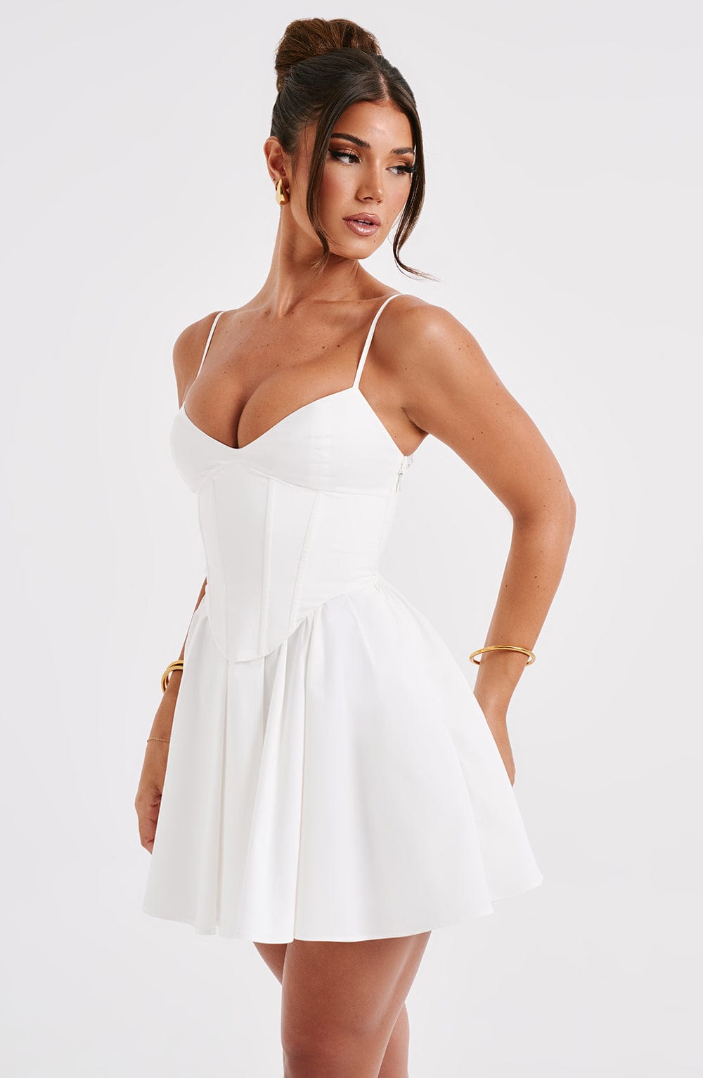 Analeigh Mini Dress Ivory