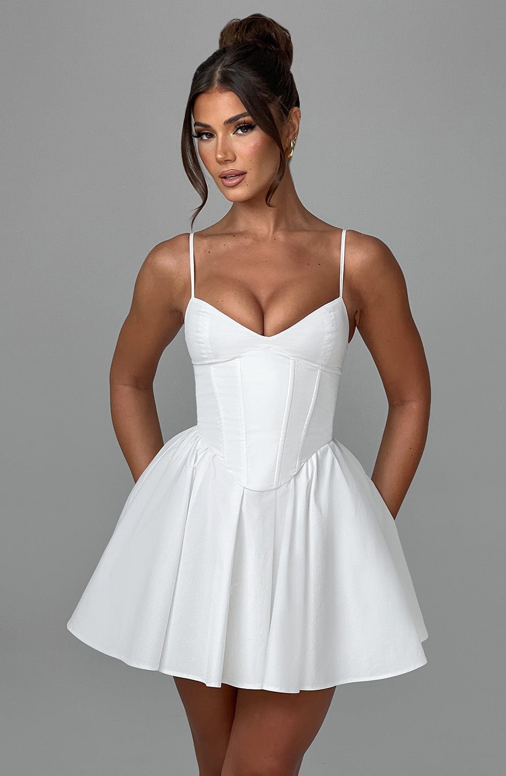 Analeigh Mini Dress Ivory