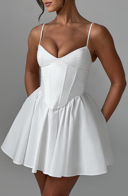 Analeigh Mini Dress Ivory