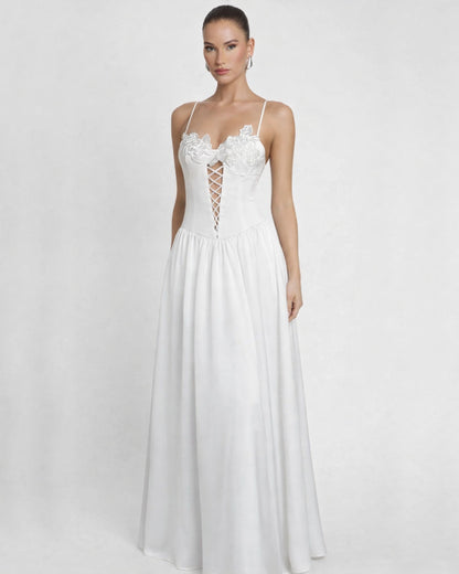 Anastelle Maxi Dress White