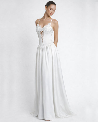 Anastelle Maxi Dress White