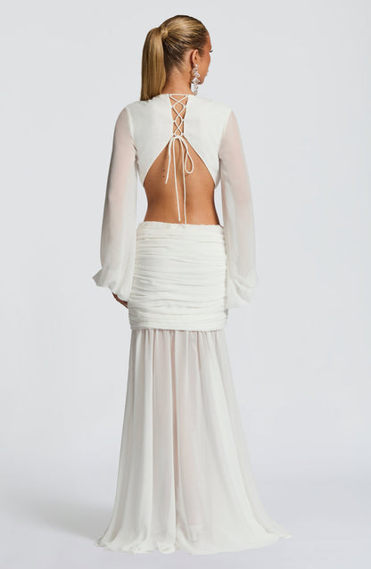 Andrina Maxi Dress Ivory