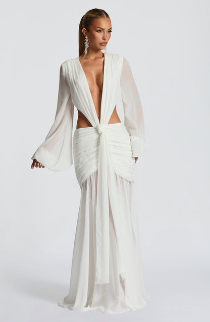 Andrina Maxi Dress Ivory