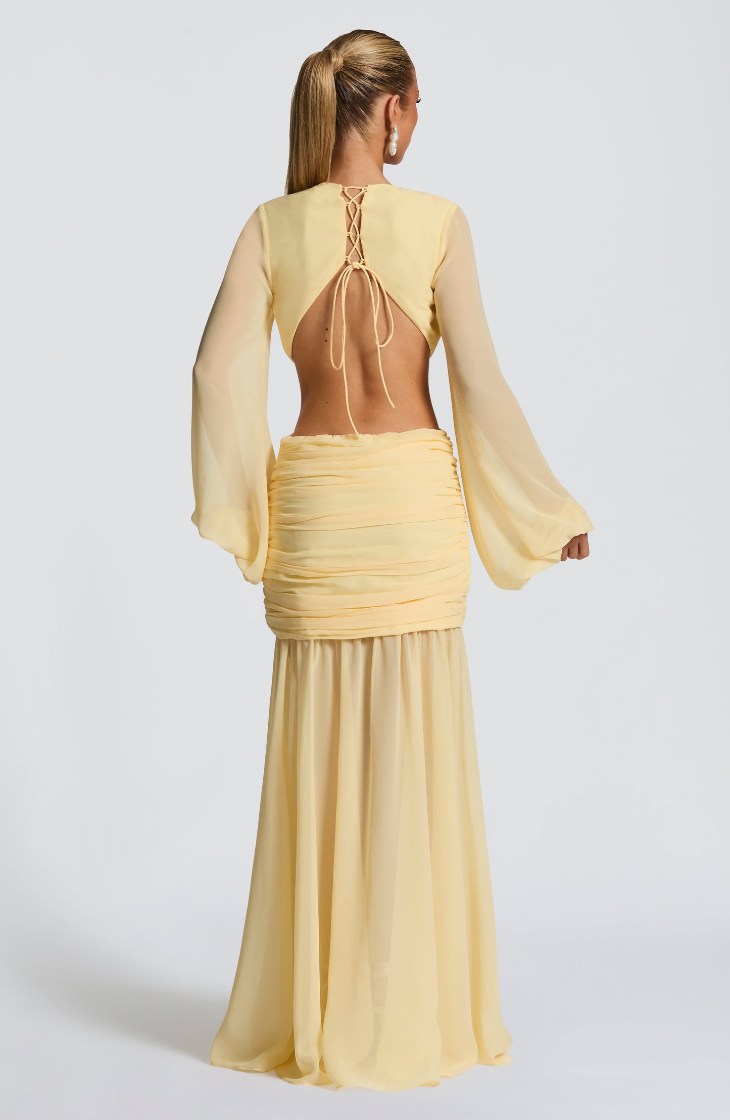 Andrina Maxi Dress Lemon
