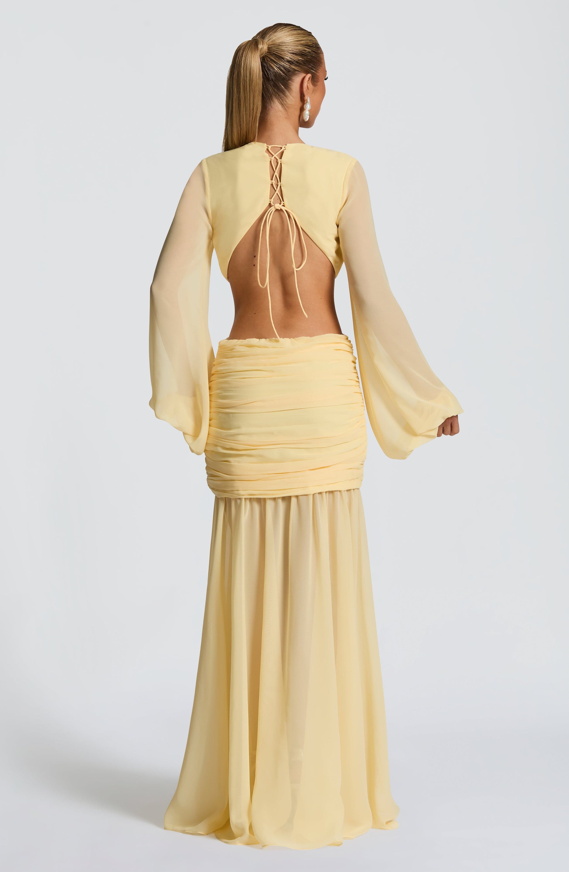 Andrina Maxi Dress Lemon