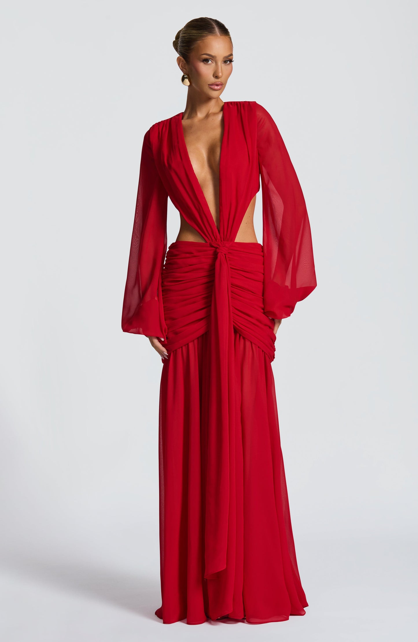 Andrina Maxi Dress Red