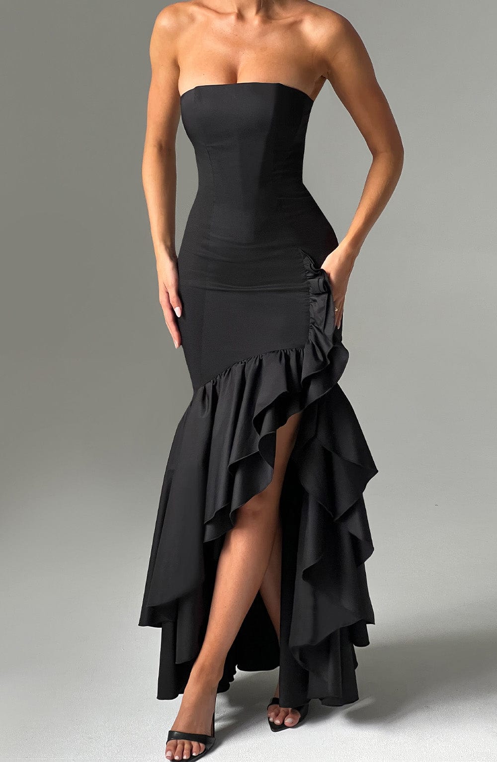 Angelina Maxi Dress Black