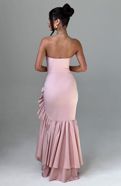 Angelina Maxi Dress Blush
