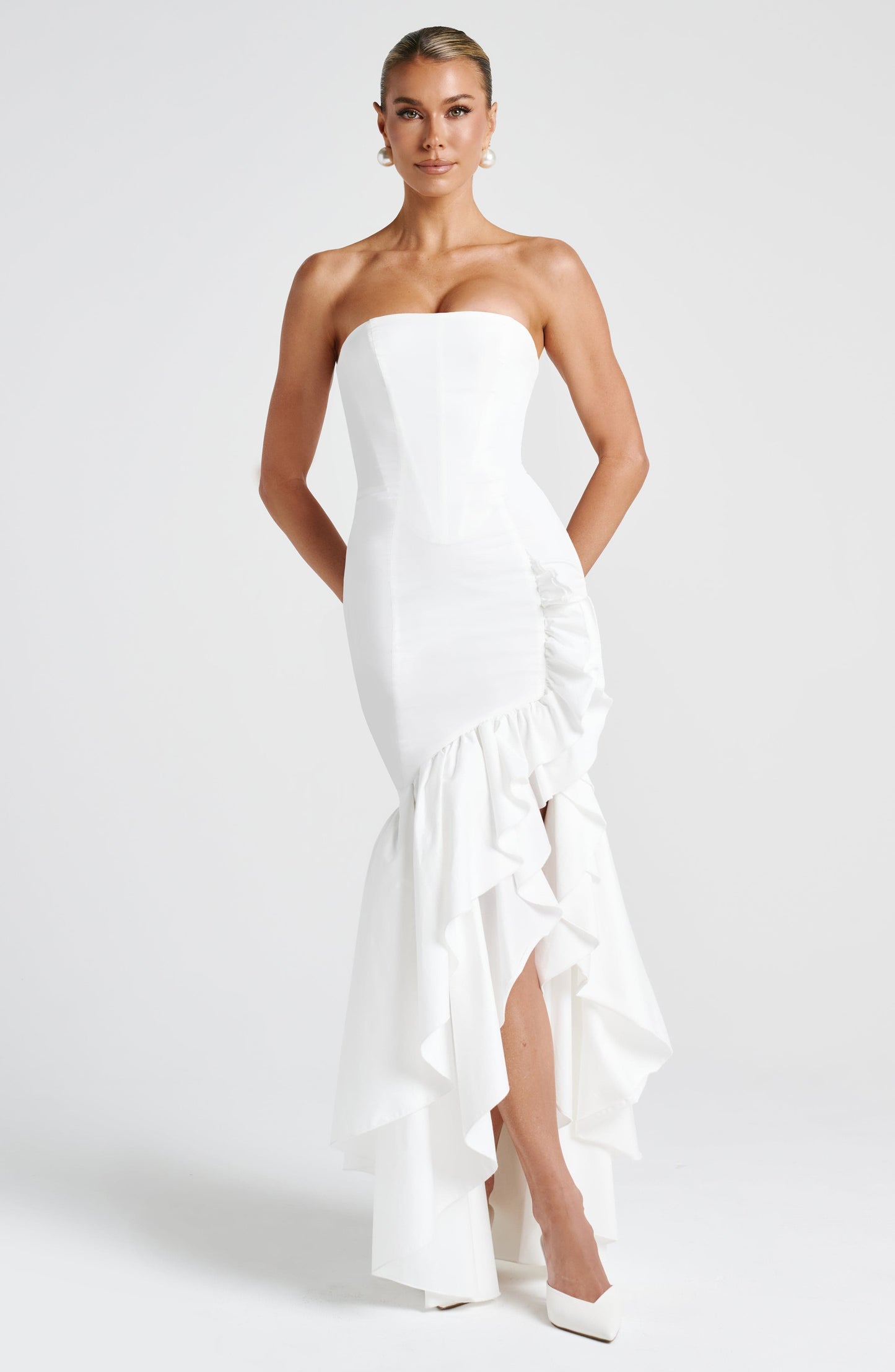 Angelina Maxi Dress Ivory