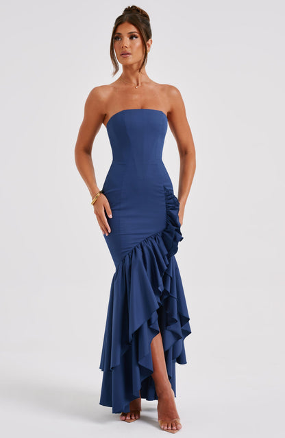 Angelina Maxi Dress Navy