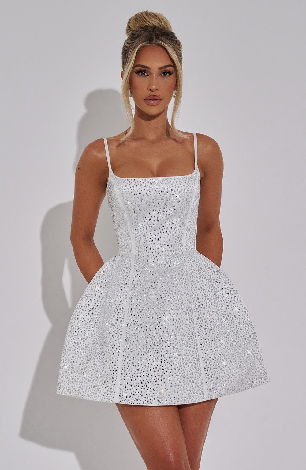 Angelique Mini Dress Ivory