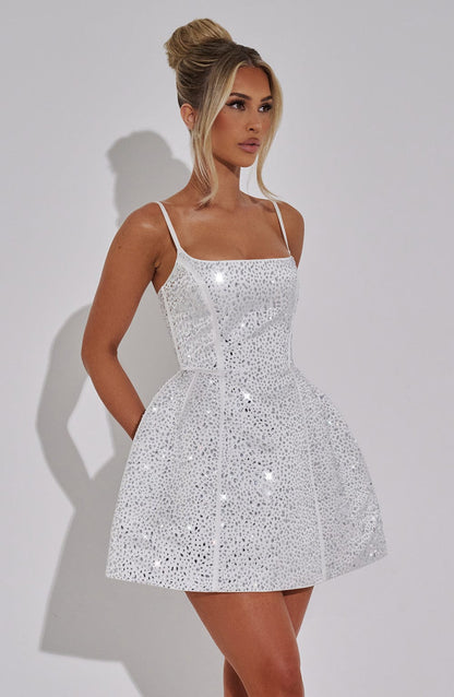 Angelique Mini Dress Ivory