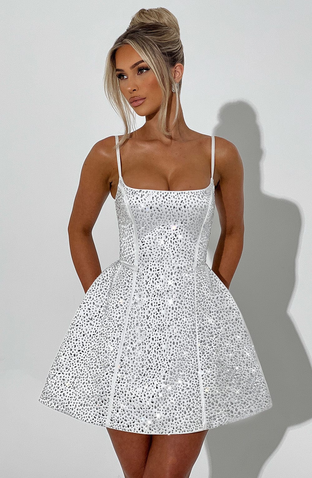 Angelique Mini Dress Ivory