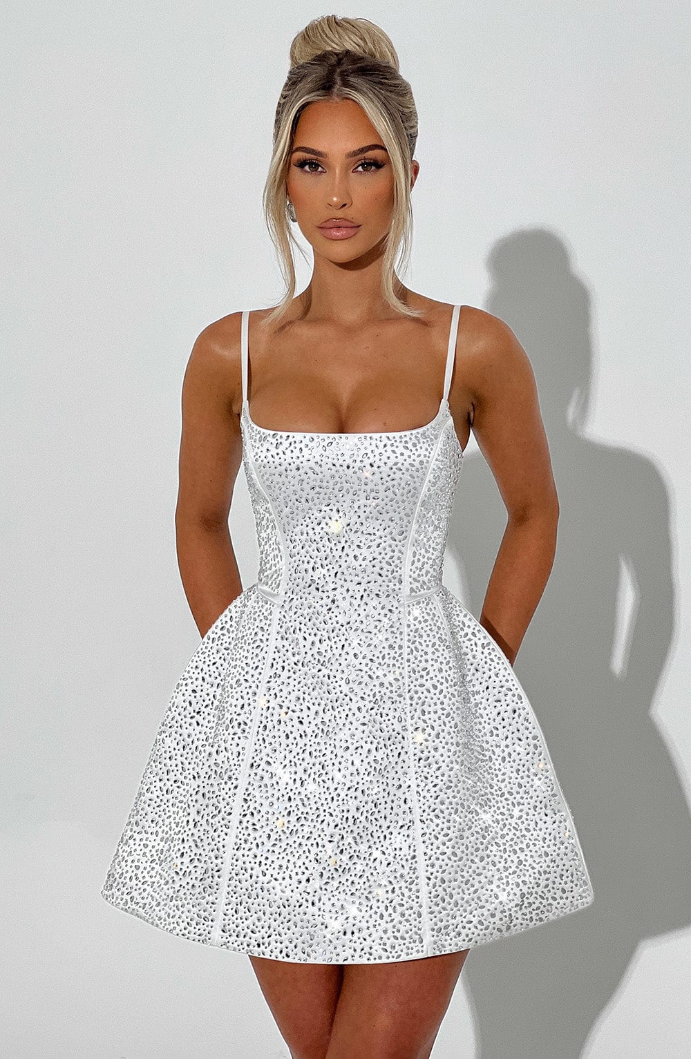 Angelique Mini Dress Ivory
