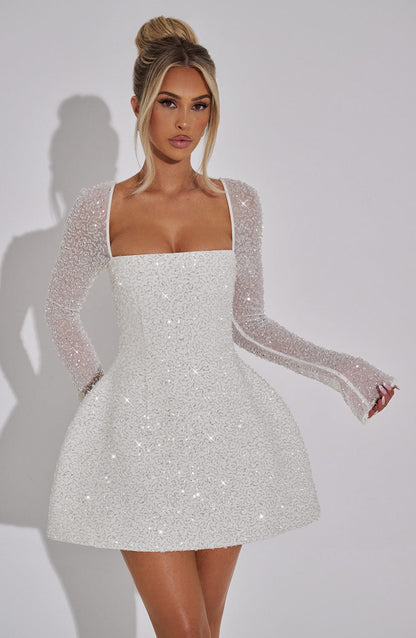 Annabelle Mini Dress Ivory