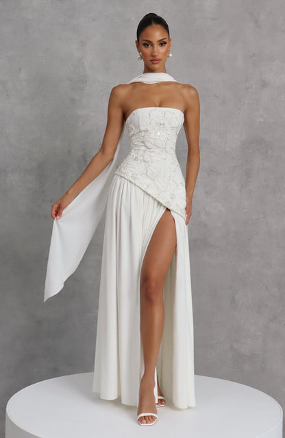 Anneliese Maxi Dress Ivory