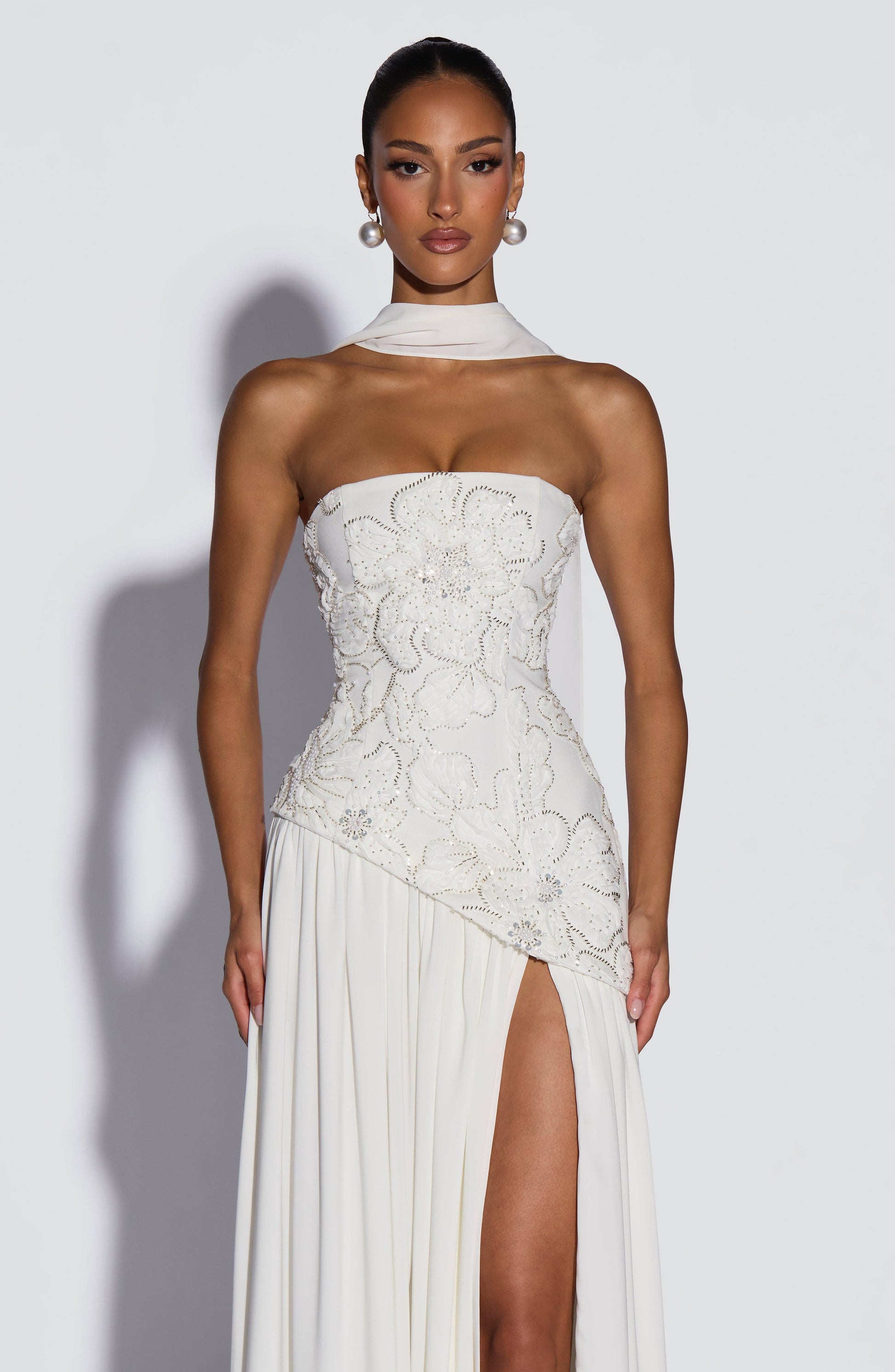 Anneliese Maxi Dress Ivory