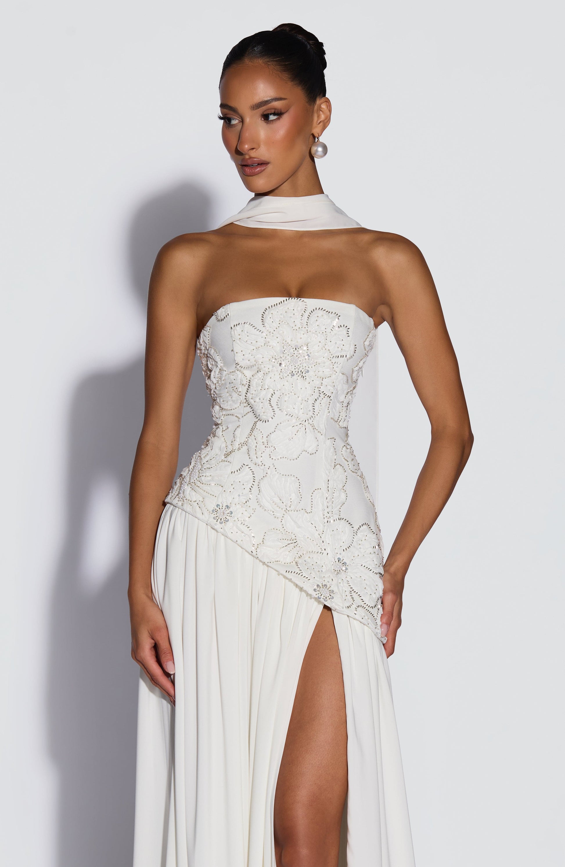 Anneliese Maxi Dress Ivory