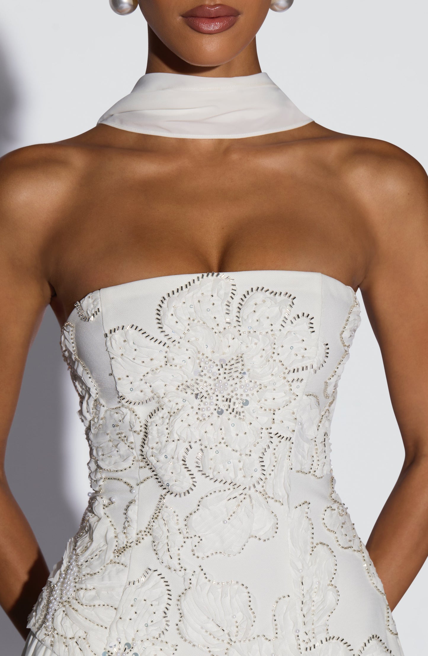 Anneliese Maxi Dress Ivory
