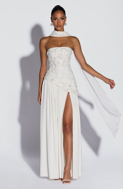 Anneliese Maxi Dress Ivory